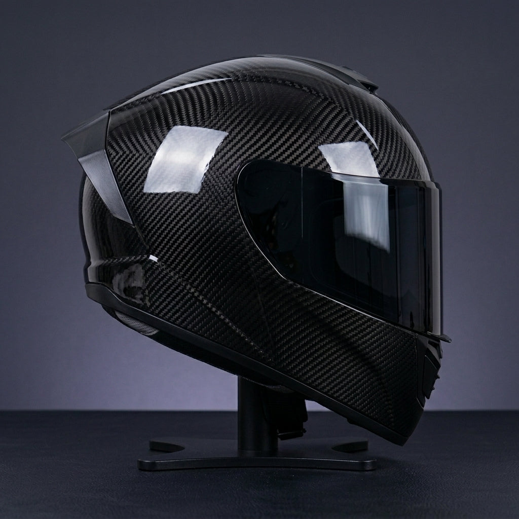 Helmet Glossy Black Black | Koralyne™