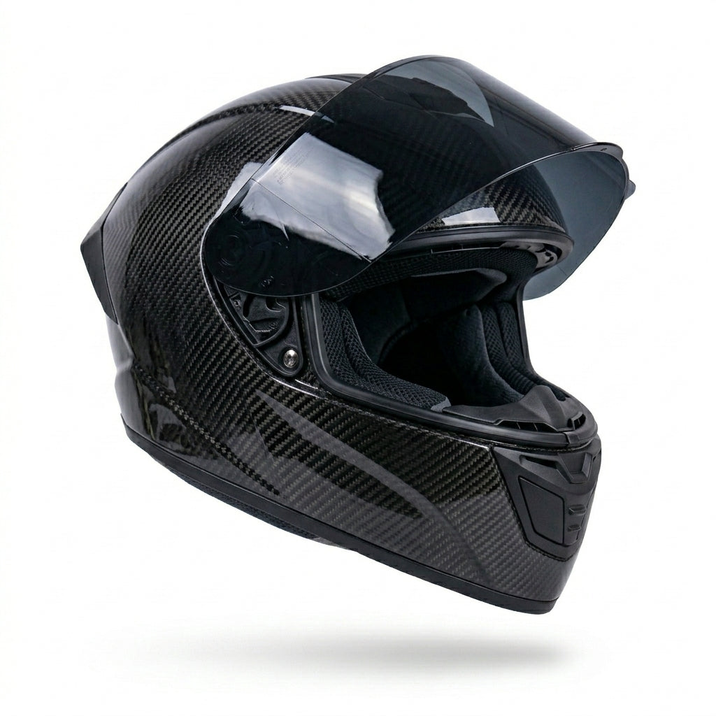 Helmet Glossy Black Black | Koralyne™