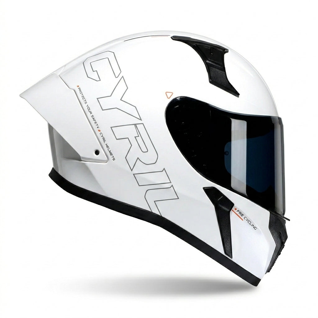 Helmet Grossy White