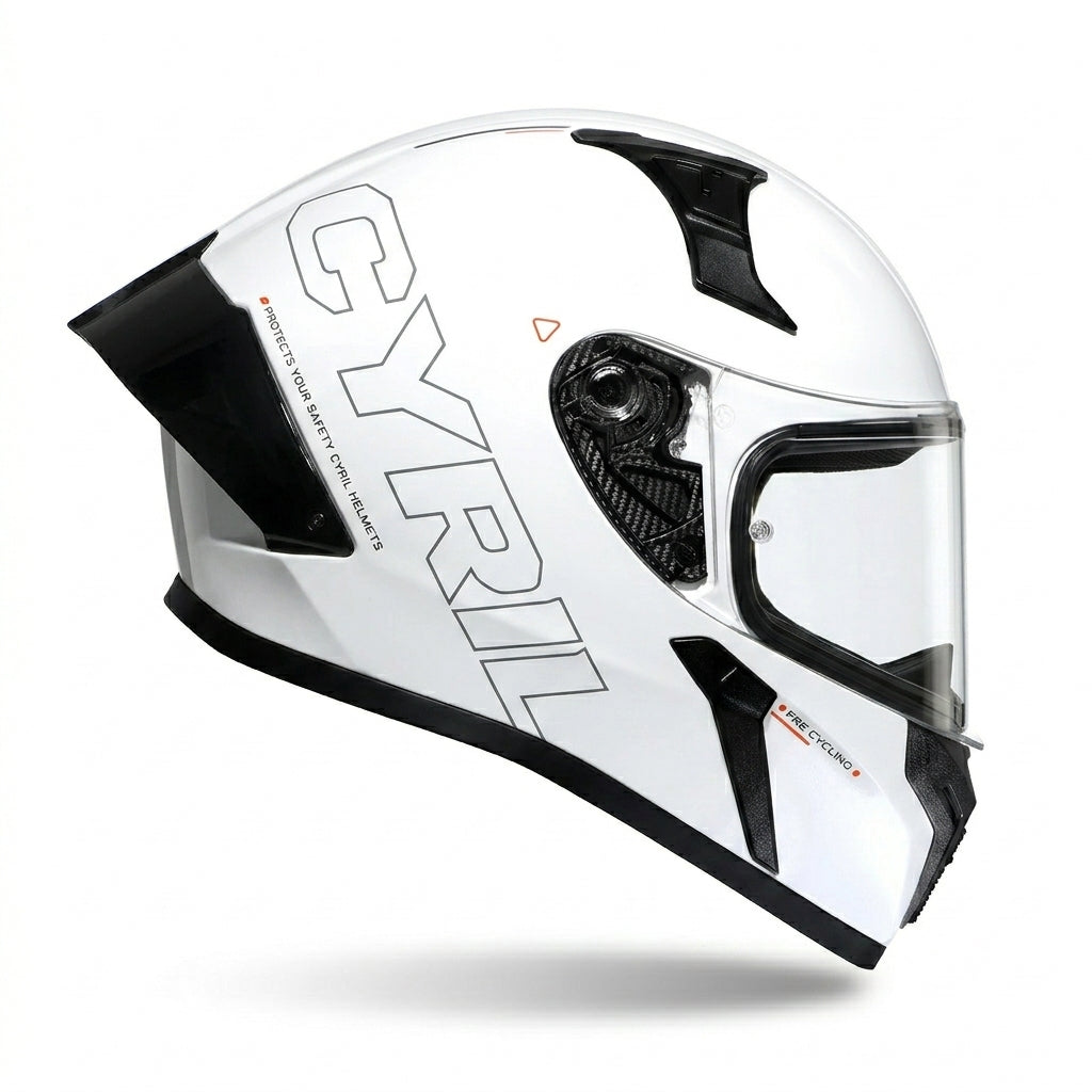 Helmet Grossy White