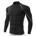 Black Striped Thermal Base Layer