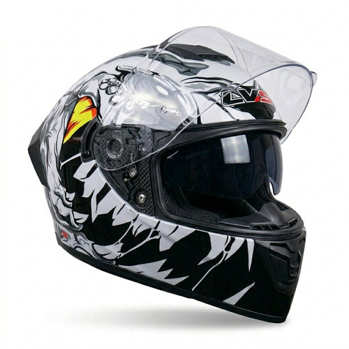 Helmet B&W Monster | Koralyne™