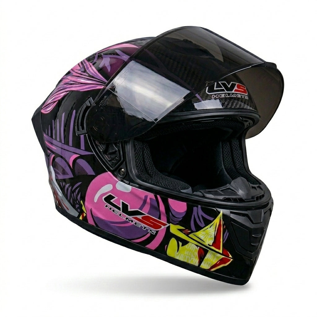 Helmet Printed Rose | Koralyne™