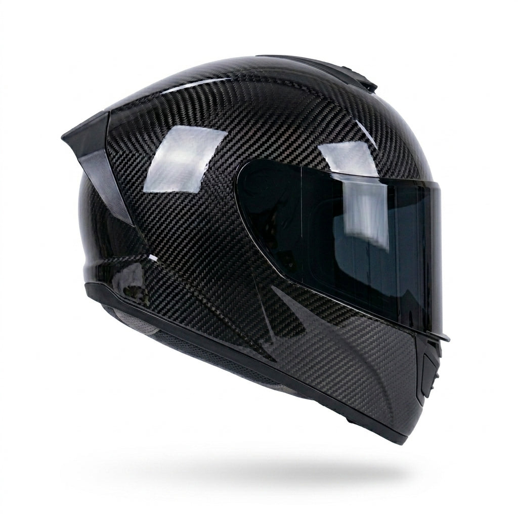 Helmet Glossy Black Black | Koralyne™