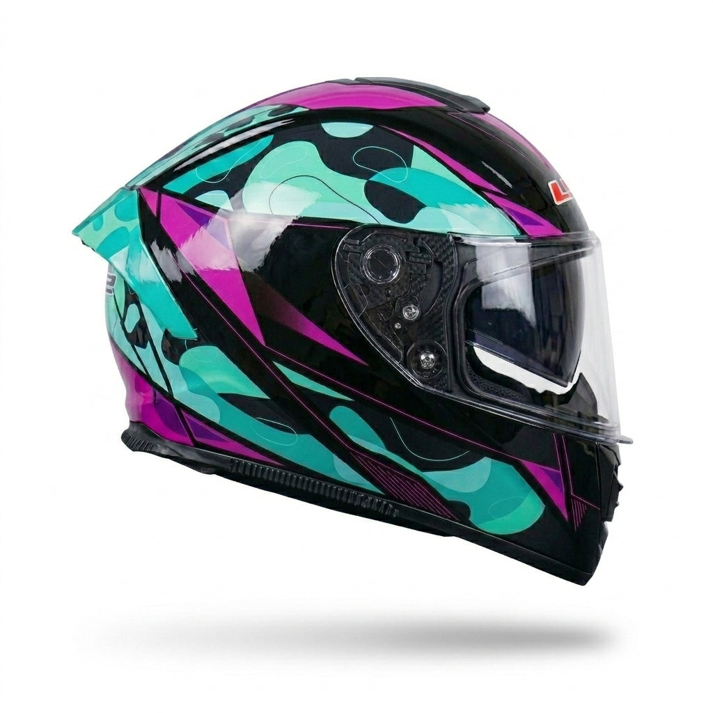 Helmet Turquoise Purple | Koralyne™